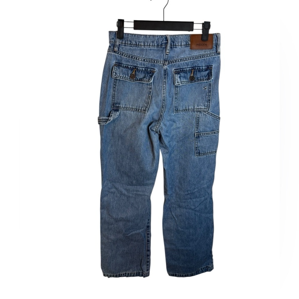 Hidden Logan Dad Distressed Carpenter Jeans - Picture 4 of 9
